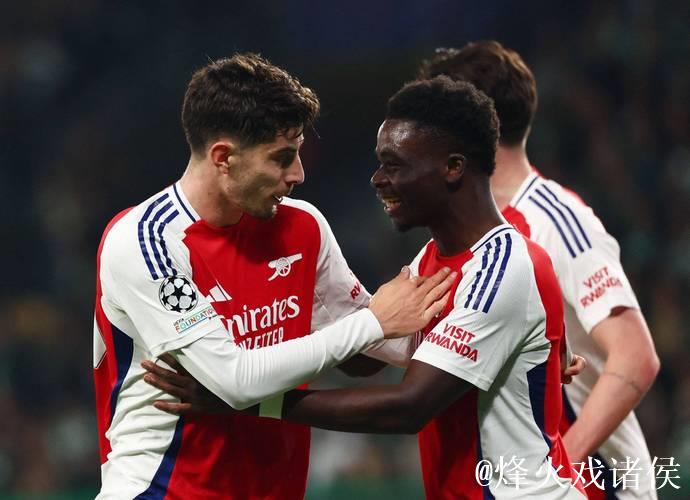 欧冠：马杜埃凯双响 阿森纳3-0布鲁日6战全胜领跑